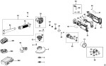 Stanley SFMCG400 Type H1 Angle Grinder Spare Parts